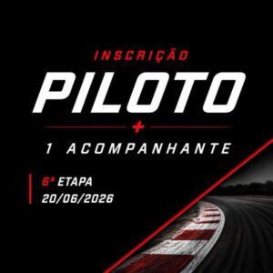 Inscrição Piloto - 6º edição - 20/06/2026