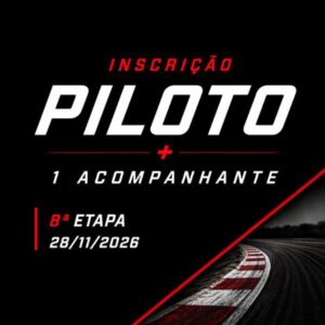 Inscrição Piloto - 8º edição - 28/11/2026